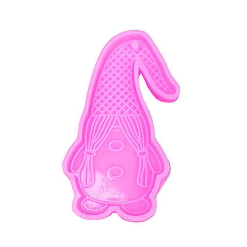Khuôn Silicone Làm Móc Khóa Hình Ông Già Noel