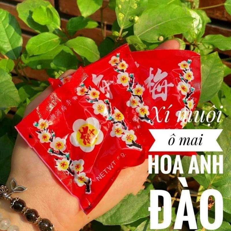 [Set 10 Gói] Xí Muội Hoa Mai Chính Hiệu Thái Lan