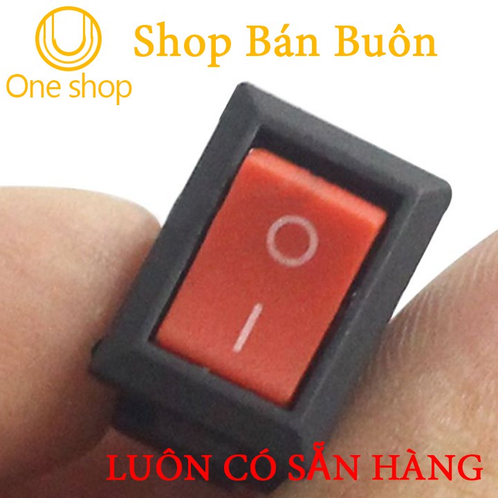 Công Tắc Bập Bênh 2 Chân 3A-250V KCD1-11 (1 Chiếc)
