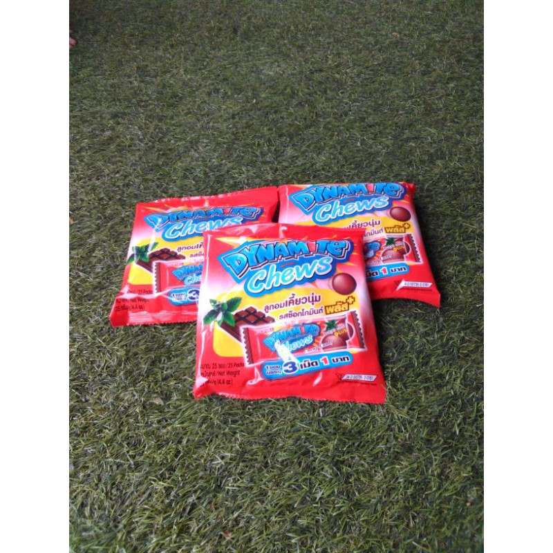 "Siêu ngon" kẹo 3 viên chew DYNAMITE Thái Lan