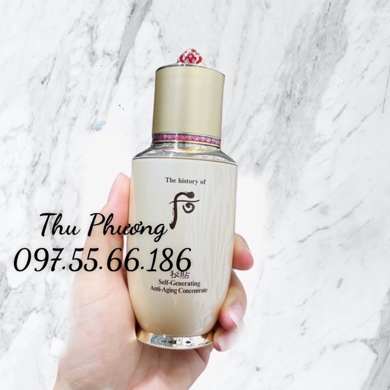 Set Tinh Chất tái Sinh Whoo Bicheop Self-Generating Anti-Aging Essence 90ml - 50ml