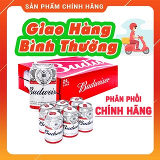 Bia Budweiser 1 Thùng 24 Lon CHÍNH HÃNG GIAO HÀNG thumbnail