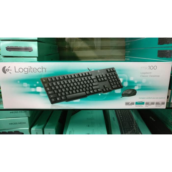 Logitech Bộ Bàn Phím Và Chuột Chơi Game Ps2