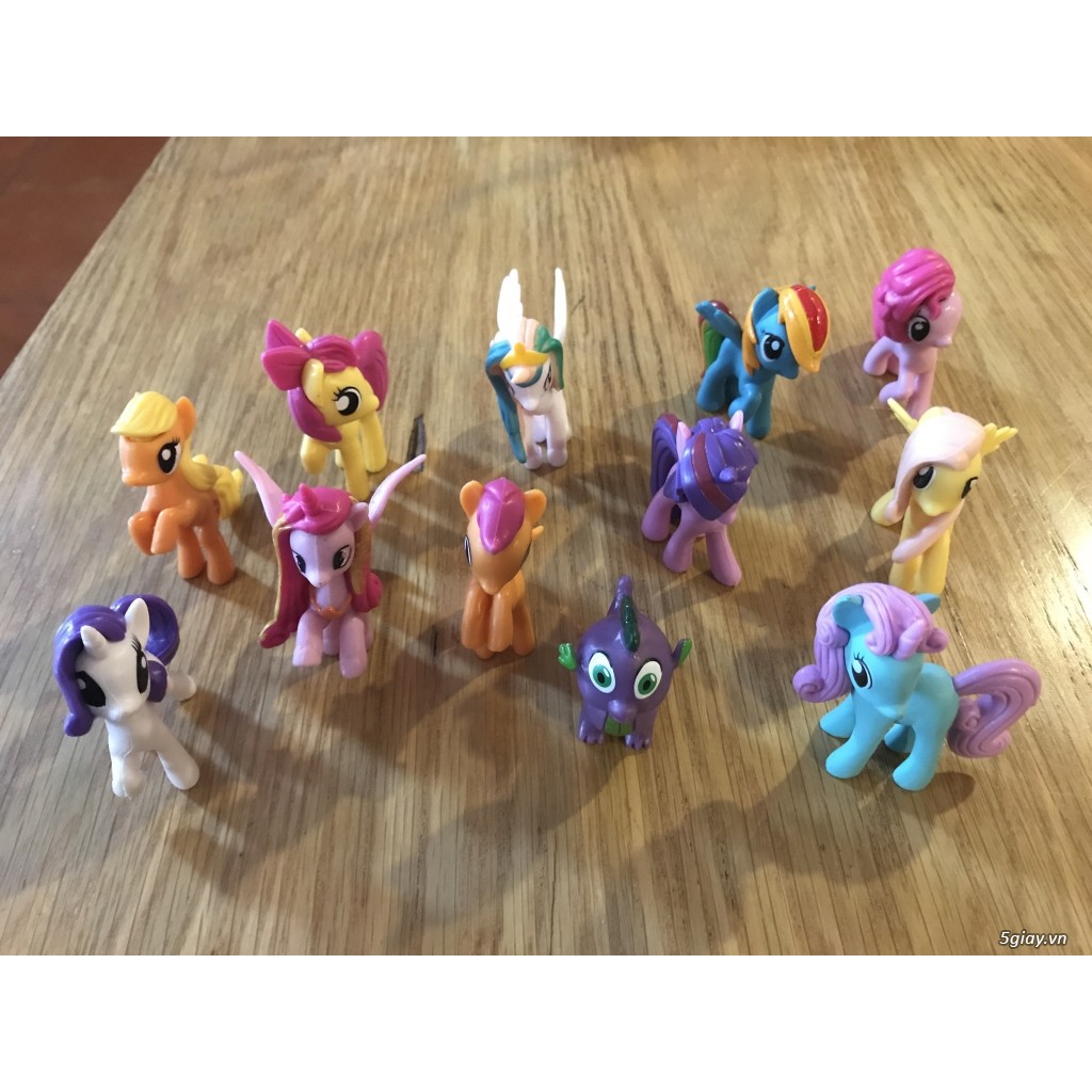 [Nhập mã TOYJUNE giảm 10K](Freeship 99k) Bộ 12 Con Ngựa Pony 7cm