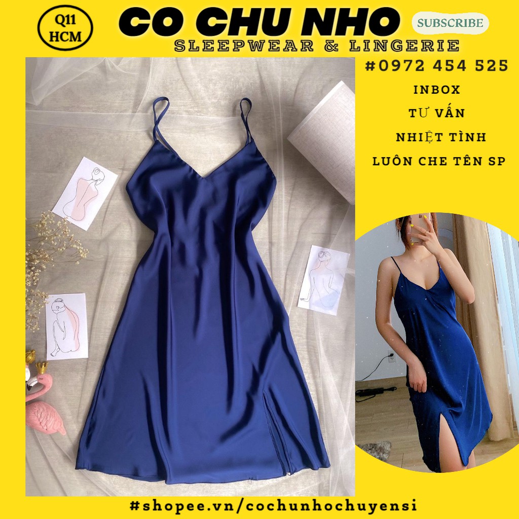 ♥️[Q11.HCM] ♥️ LL676 Váy Ngủ Sexy Ren gợi cảm - đầm ngủ lụa cao cấp - Cô Chủ Nhỏ Chuyên Sỉ