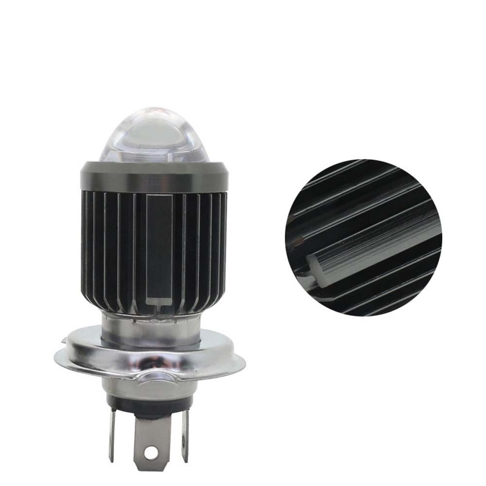 Đèn pha bóng LED 12W H4/BA20D 6000LM bằng hợp kim nhôm nhiều màu