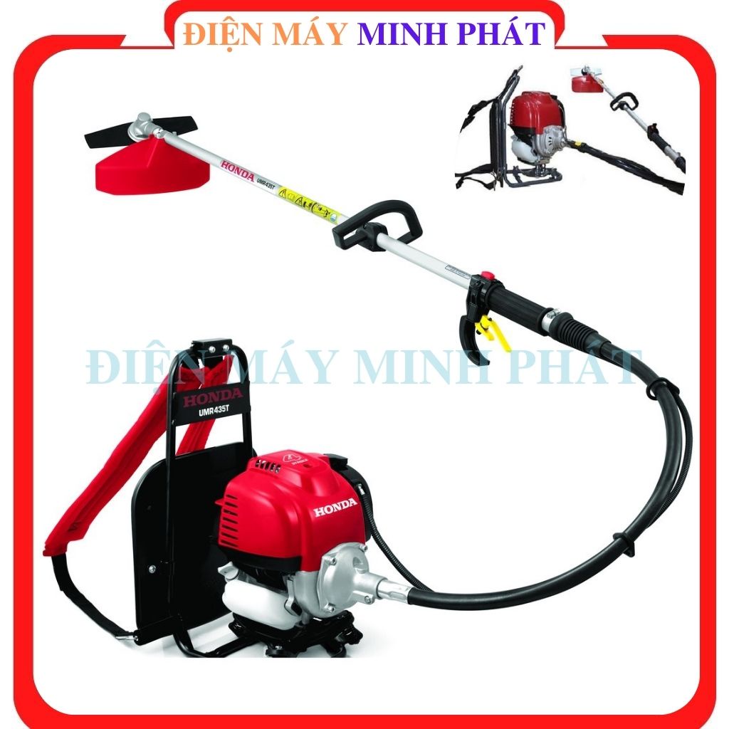 Máy cắt phát cỏ đeo lưng cần mềm cầm tay dùng làm vườn Honda GX35- UMR435T L2ST động cơ 4 thì đa năng giá rẻ