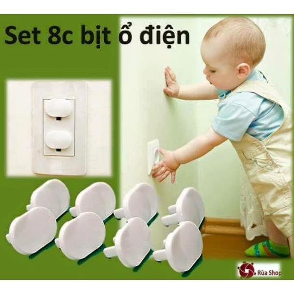 Combo 10 nút bịt ổ điện an toàn cho bé ( tuyển khách sỉ)
