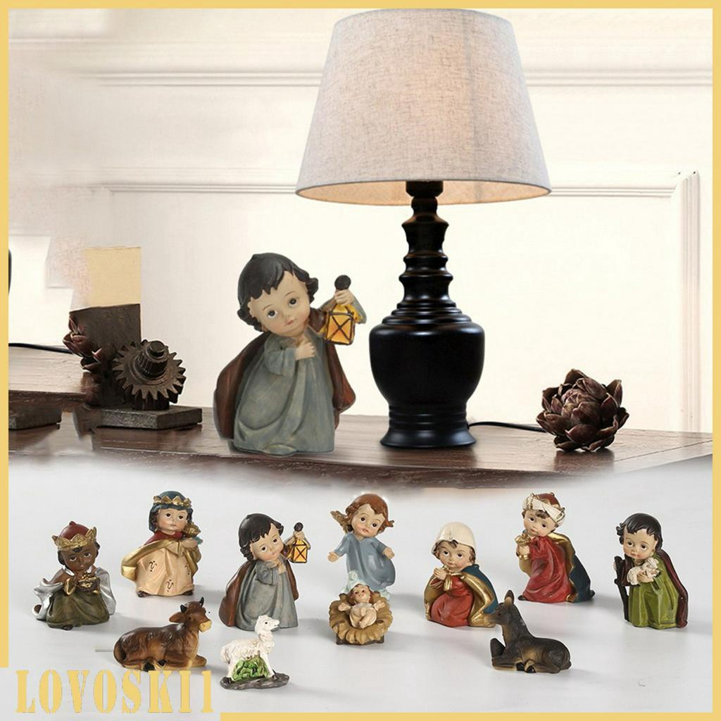 Tượng Trang Trí Giáng Sinh Bằng Nhựa Resin