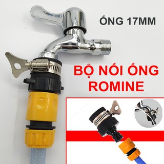 Bộ Nối Nhanh Ống Nước Vòi Romine 17mm