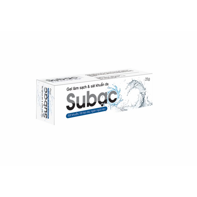 [Hàng Chính Hãng] Gel Subạc subac Sát khuẩn, tái tạo da, ngăn ngừa sẹo 25g