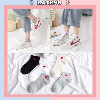 Combo 5 đôi tất tim ngắn cổ hàn quốc TN07 xinh xinh