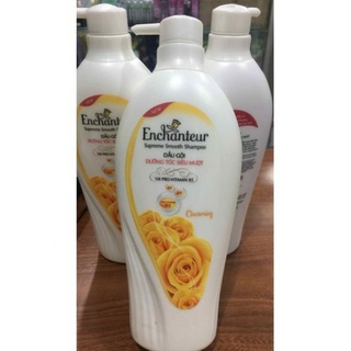 Combo Dầu gội dưỡng tóc siêu mượt Enchanteur Charming 650g