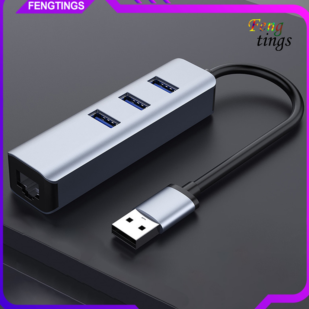 Đầu Chia 3 Cổng Usb 3.0 Sang Rj45 Lan Ethernet Cho Macbook Mac Máy Tính Laptop