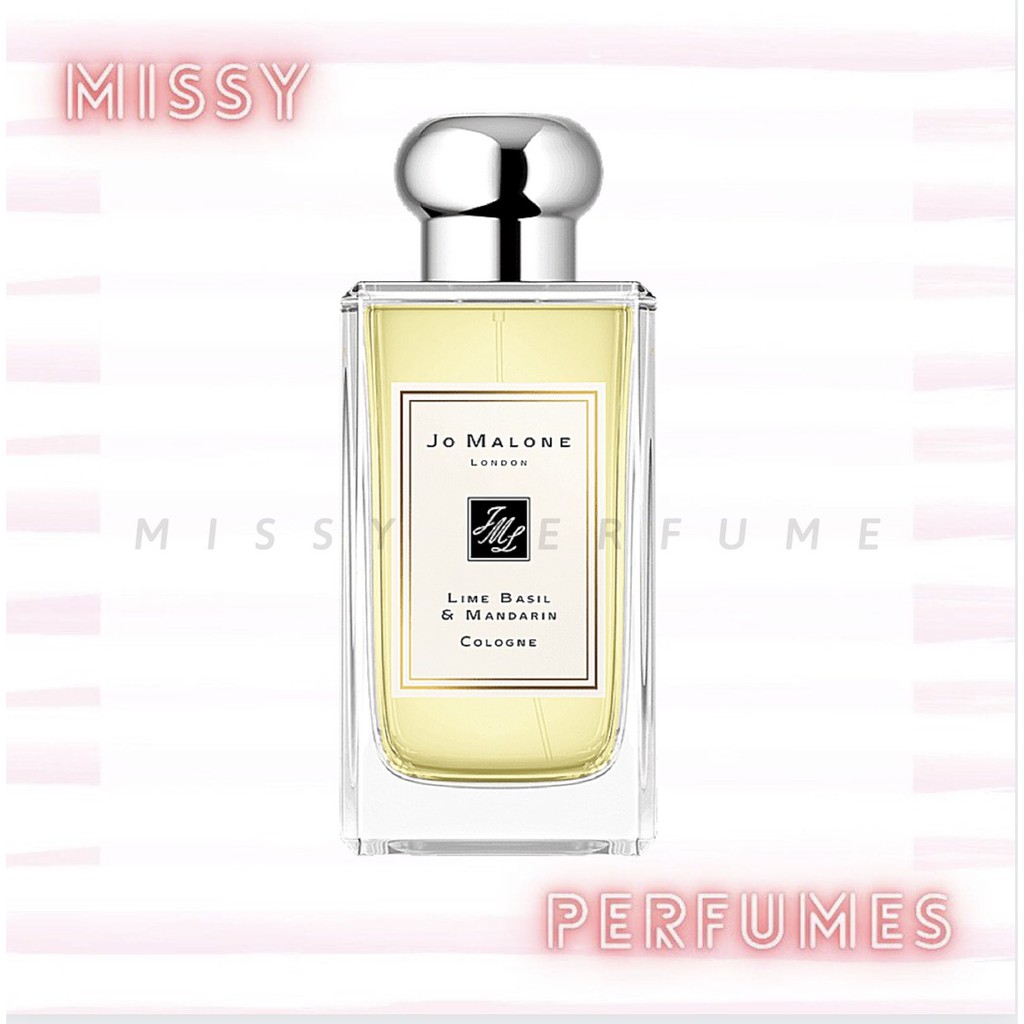 Nước hoa dùng thử Jo Malone Lime Basil & Mandarin 5ml/10ml/20ml - 𝕞𝕚𝕤𝕤𝕪 𝕡𝕖𝕣𝕗𝕦𝕞𝕖𝕤
