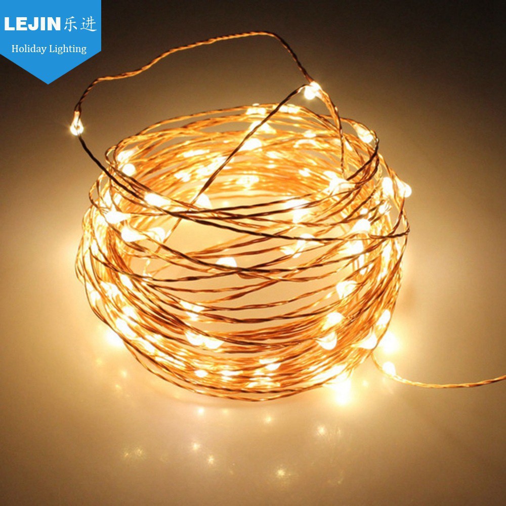 Dây đèn led dài 5M, Trang trí tiệc, sân vườn, nhà cửa trang trí cây thông hang đá giáng sinh đón lễ noel