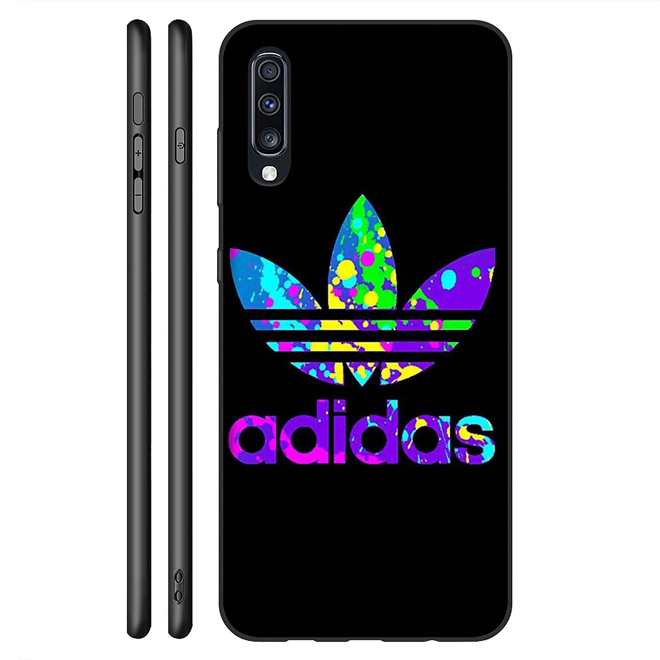 Ốp điện thoại in D2 adidas logo cho Samsung Galaxy A9 A8 A7 A6 Plus J8 2018 + A21S A70 M20 A6+ A8+ 6Plus