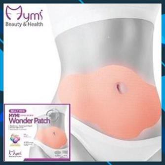 [Sẵn Hàng Giao Ngay] LÀM ĐẸP VỚI Hộp 5 Miếng Dán Tan Mỡ Bụng Mymi Wonder Patch