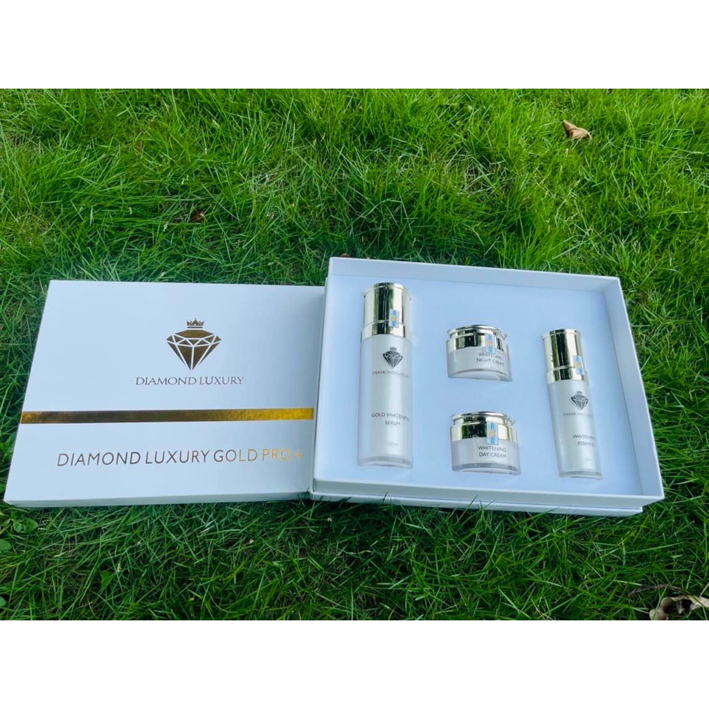 DIAMOND LUXURY GOLD PRO+bộ4 kem ngày đêm
