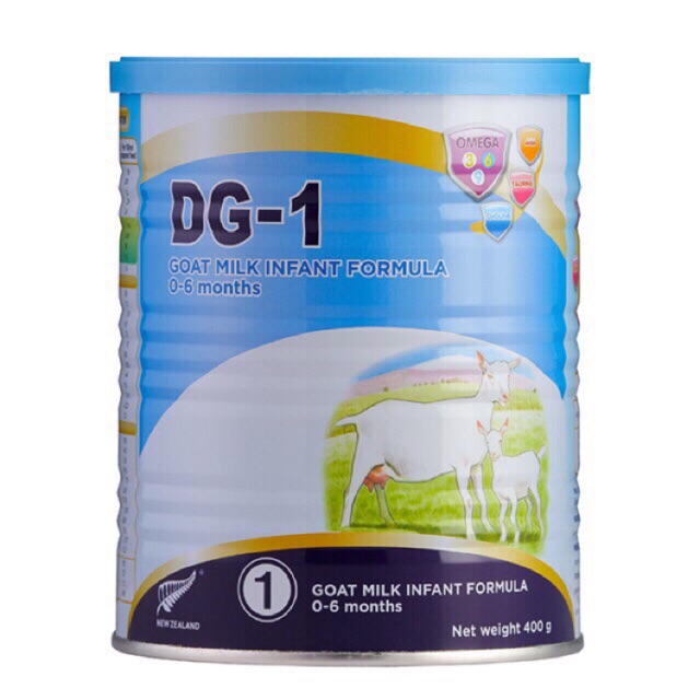 Sữa Dê DG số 1 400g dành cho bé 0-6 tháng tuổi