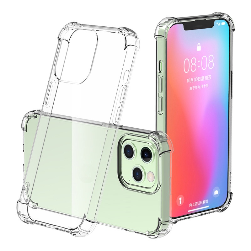 Ốp Điện Thoại tpu Trong Suốt Có Túi Khí Chống Sốc Cho iphone 15 14 13 12 11 pro xs max 12 mini xr x 7 8 6 6s plus se 2020