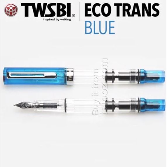 - Bút máy TWSBI Eco Transparent, Blue
