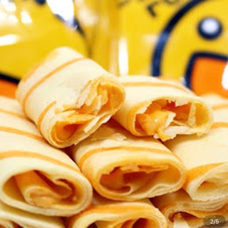 Bánh Cuộn Trứng Muối ( Con Vịt Kaman)  Egg Rolls Crisp