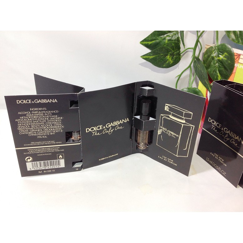 Mẫu Thử Nước Hoa Vial Nữ Dolce and Gabbana The Only One | BigBuy360 - bigbuy360.vn