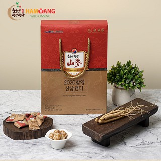 Kẹo sâm núi cao cấp hamyang wild ginseng candy 400g