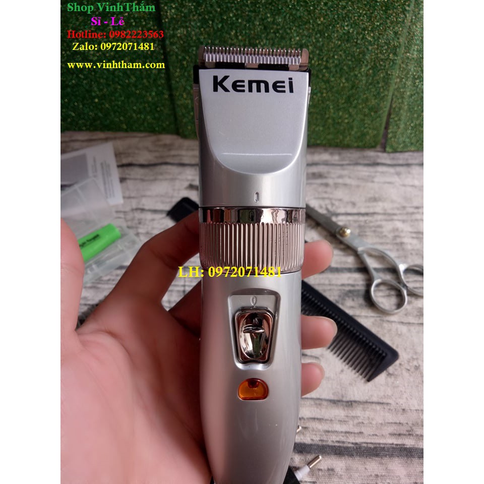 tông đơ cắt tóc gia đình[TẶNG KÈM BỘ KÉO+LẤY RÁY TAI CÓ ĐÈN+LƯỢC]