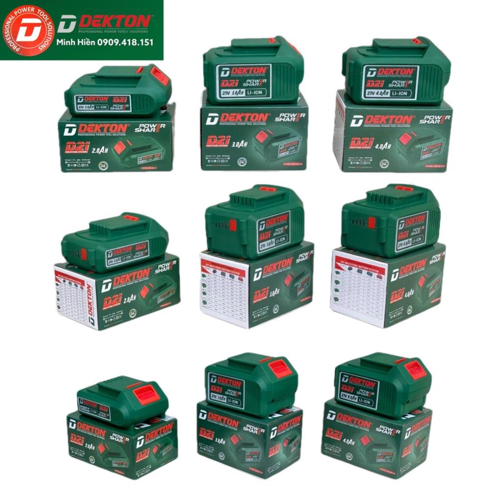 Pin 2A / 3A / 4A /6A - Sạc 2400mAh / 4000mAh / Dùng Cho Hệ Sinh Thái D21 Dekton