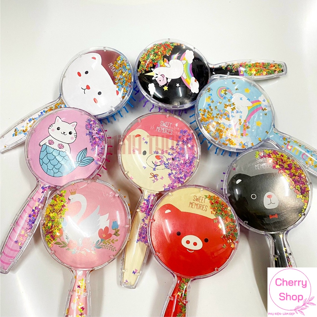 Lược Massage Kim Tuyến Cầm Tay Nhiều Mẫu Mã Đa Dạng