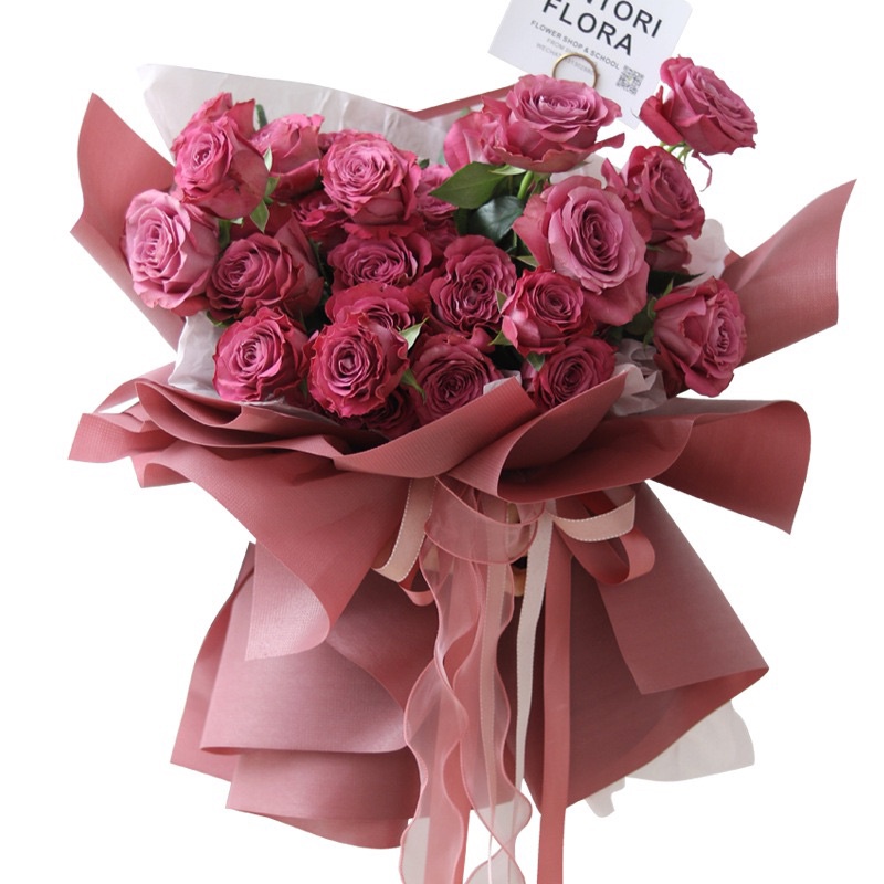 Tập 10 Tờ Giấy Xốp Hàn Tạo Độ Phồng Bó Hoa Thêm Sang Chảnh, Đậm Chất Hàn Kích Thước 60x60CM