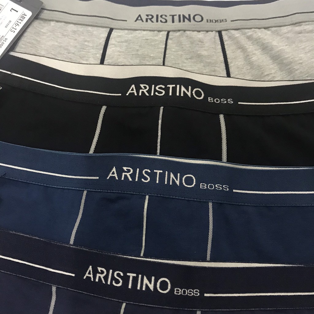 Sịp đùi quần lót nam boxer ARISTINO ABX1615 xì chất Cotton cao cấp mềm mại co giãn thấm hút khử mùi không kích ứng da