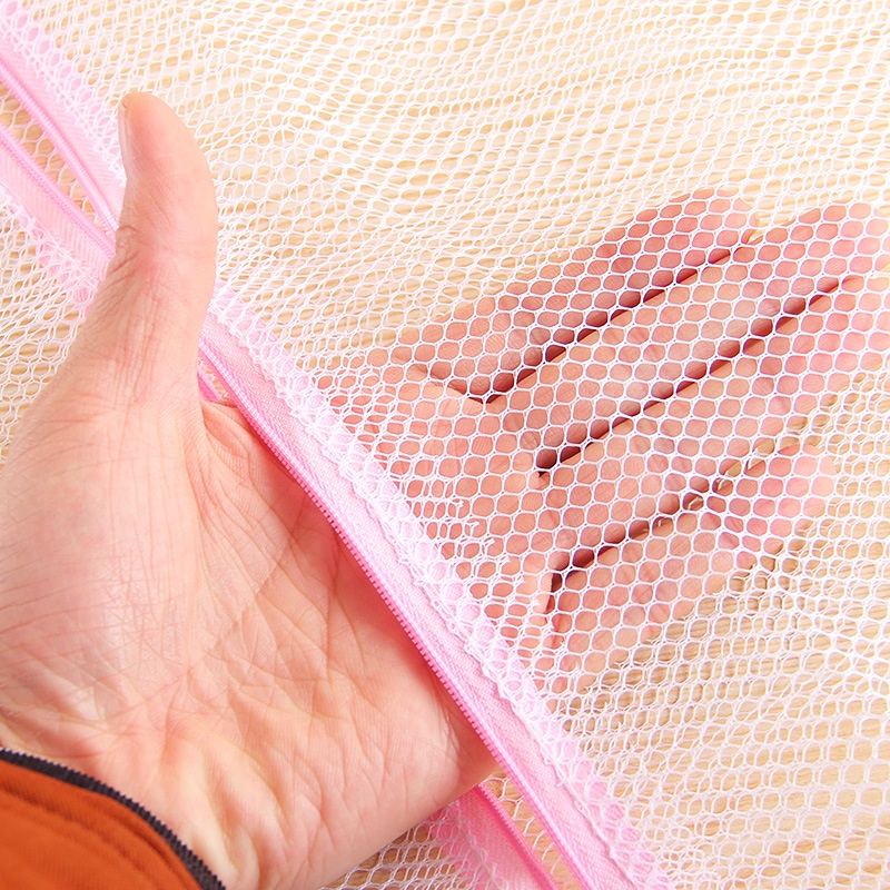 Túi giặt quần áo Daiso 60x60 - Túi lưới giặt đồ dùng cho máy giặt