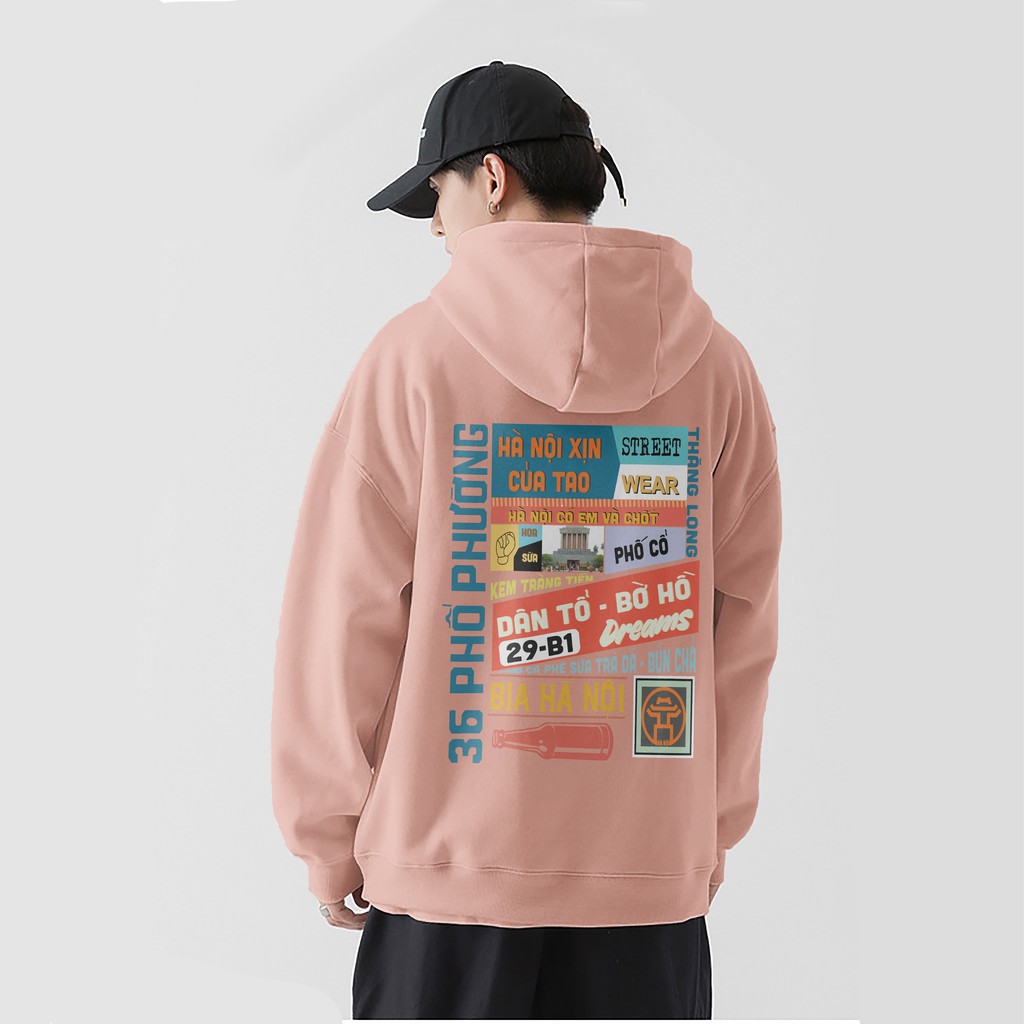 Áo hoodie nỉ bông nam nữ - áo mũ hoodie thu đông phong cách ulzzang nhiều màu chất nỉ bông dày đẹp HD4 | BigBuy360 - bigbuy360.vn