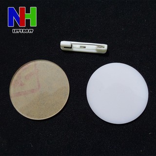 20 Phôi huy hiệu mica [Cắt phôi theo yêu cầu]