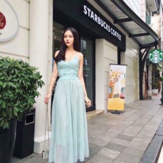 Set váy maxi quảng châu
