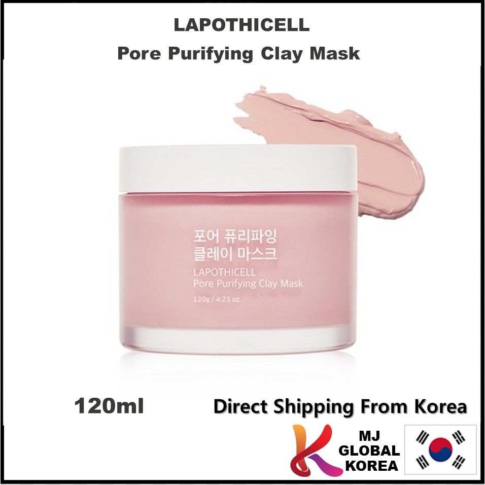 [LAPOTHICELL]  Làm sạch lỗ chân lông Mặt nạ đất sét 120ml