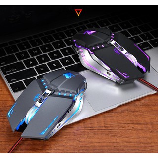 Chuột Gaming Dây 💎𝓕𝓡𝓔𝓔𝓢𝓗𝓘𝓟💎 Mouse Có Dây Gaming T-Wolf V7 (BH 12 Tháng) SPTECH COMPUTER