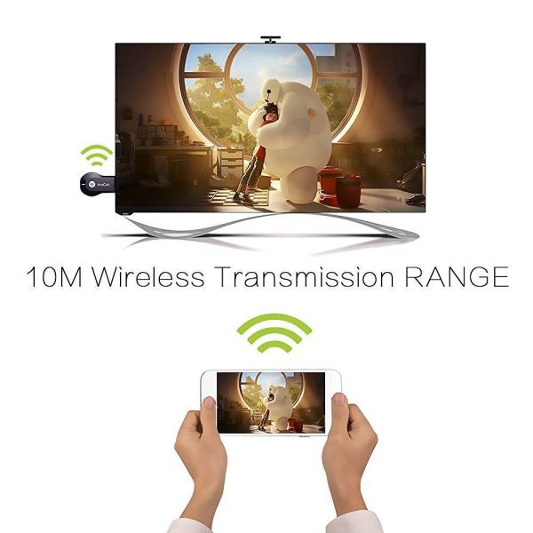 Thiết bị kết nối wifi AnyCast 1080P 2.4G HDMI DLNA Airplay Miracast