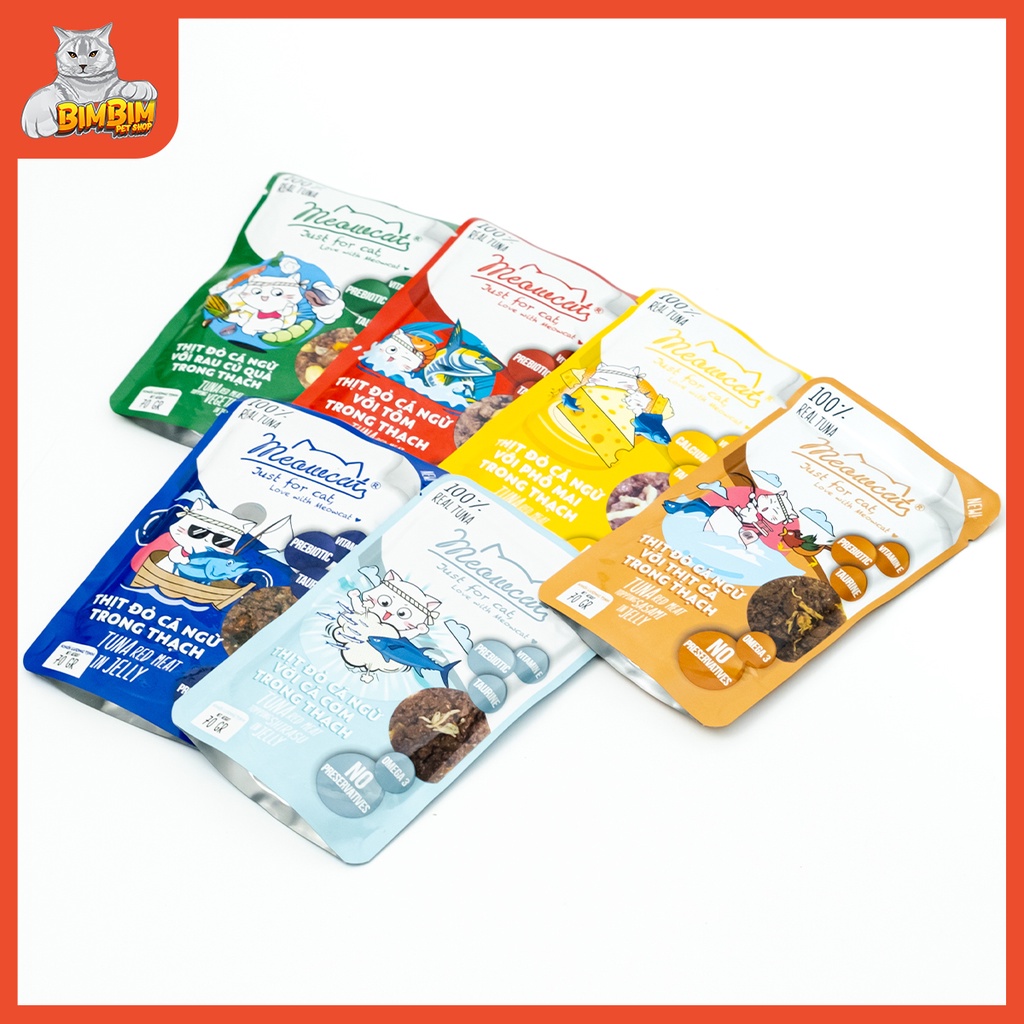 Pate Meowcat 70g dành cho mèo con và mèo lớn