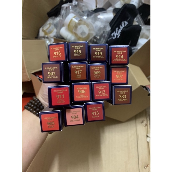 Son Estee Lauder Pure Color illumiating Shine - màu 333, 902, 904, 905, 906, 907, 911, 912, 913, 914, 915, 916, 917, 919