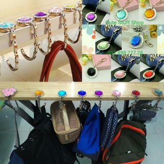 Móc treo túi xách pha lê