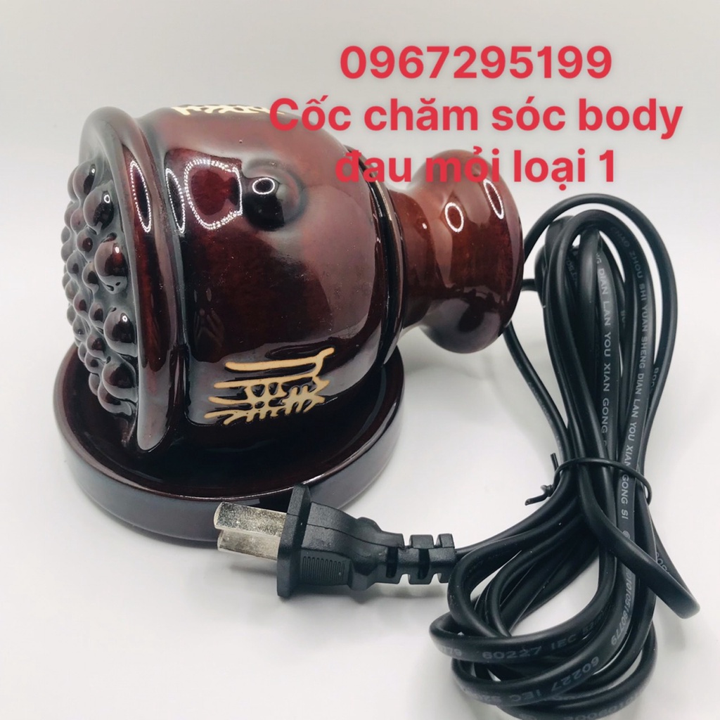 [ Friship Loại 1] Cốc nhiệt trị liệu body ấm nóng sâu bề mặt cốc dầy và chắc chắn ,lưu thông vai cổ gáy