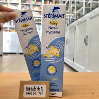 Xịt nước muối biển Sterimar Pháp
