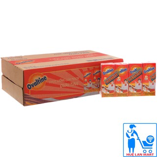 Thức uống lúa mạch ovaltine hương vị socola thùng 48 hộp x 180ml