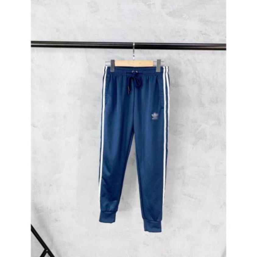 Quần Tập Gym Nam Nữ [Jogger] SST Navy Ống Bo [ĐỒ TẬP GYM]