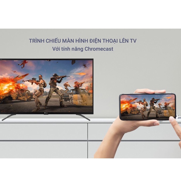 Smart Tivi Casper 4K 50 inch 50UG6100 Android âm thanh vòm Dolby Audio hoàn hảo - BH 24 tháng chính hãng.