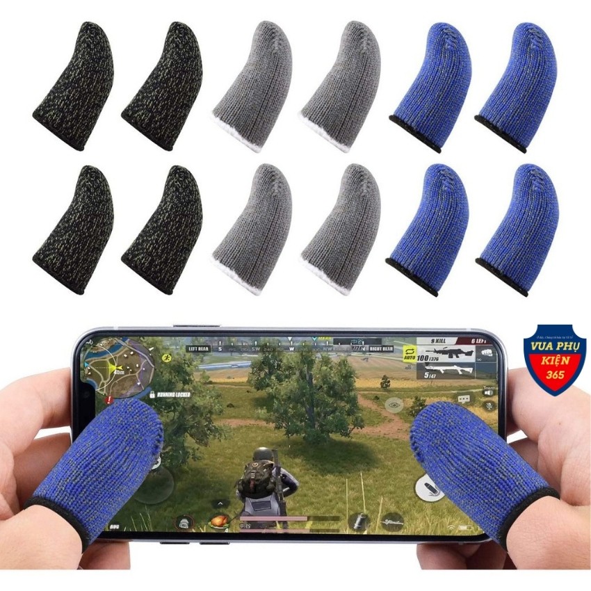 Bao Tay Chơi Game, Găng Tay Chơi Game Chống Mồ Hôi Chất Liệu Cotton Game Mobile FreeFire/Tốc Chiến/Liên Quân/Pubg